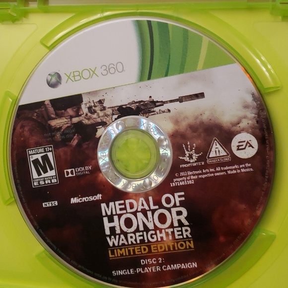 Xbox 360 medal of honor warfighter 2 disc set - Picture 3 of 3